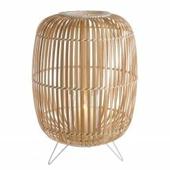 Butlers Laterne BAMBOO LIGHTS - Bambus - Beige