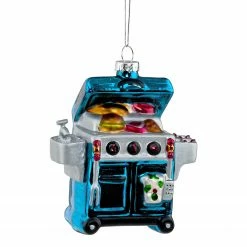 Butlers Baumhänger HANG ON Gasgrill WEB - Klarglas - Blau