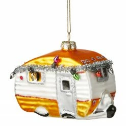 Butlers Baumhänger Wohnmobil - Klarglas - Gelb