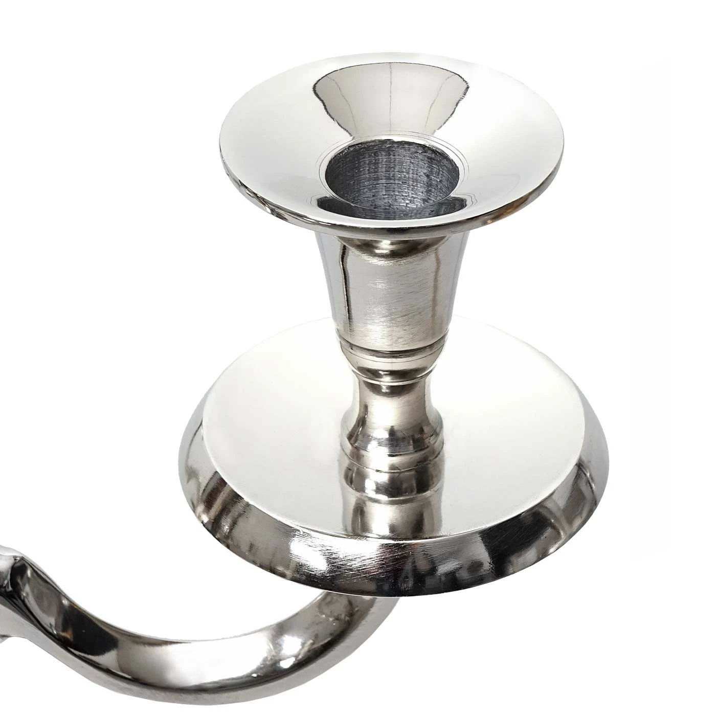 Kerzenleuchter HWC-D81 5-armig - Silber – Bild 3