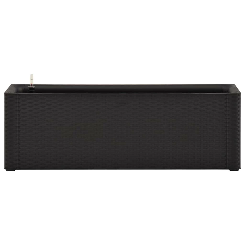 VidaXL Hochbeet - vidaXL Garten-Hochbeet Selbstbewässerungssystem Anthrazit 100x43x33 cm – Bild 3