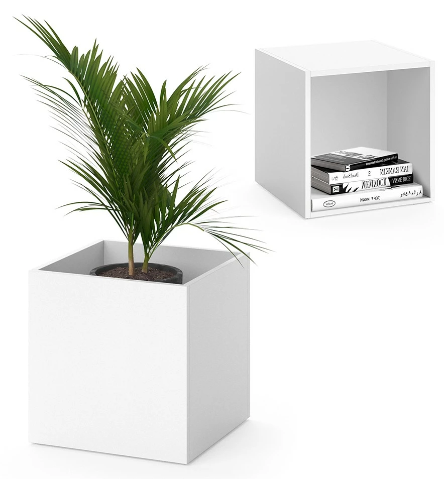 Vicco Blumenkasten „Ruben“ Weiß – Bild 4