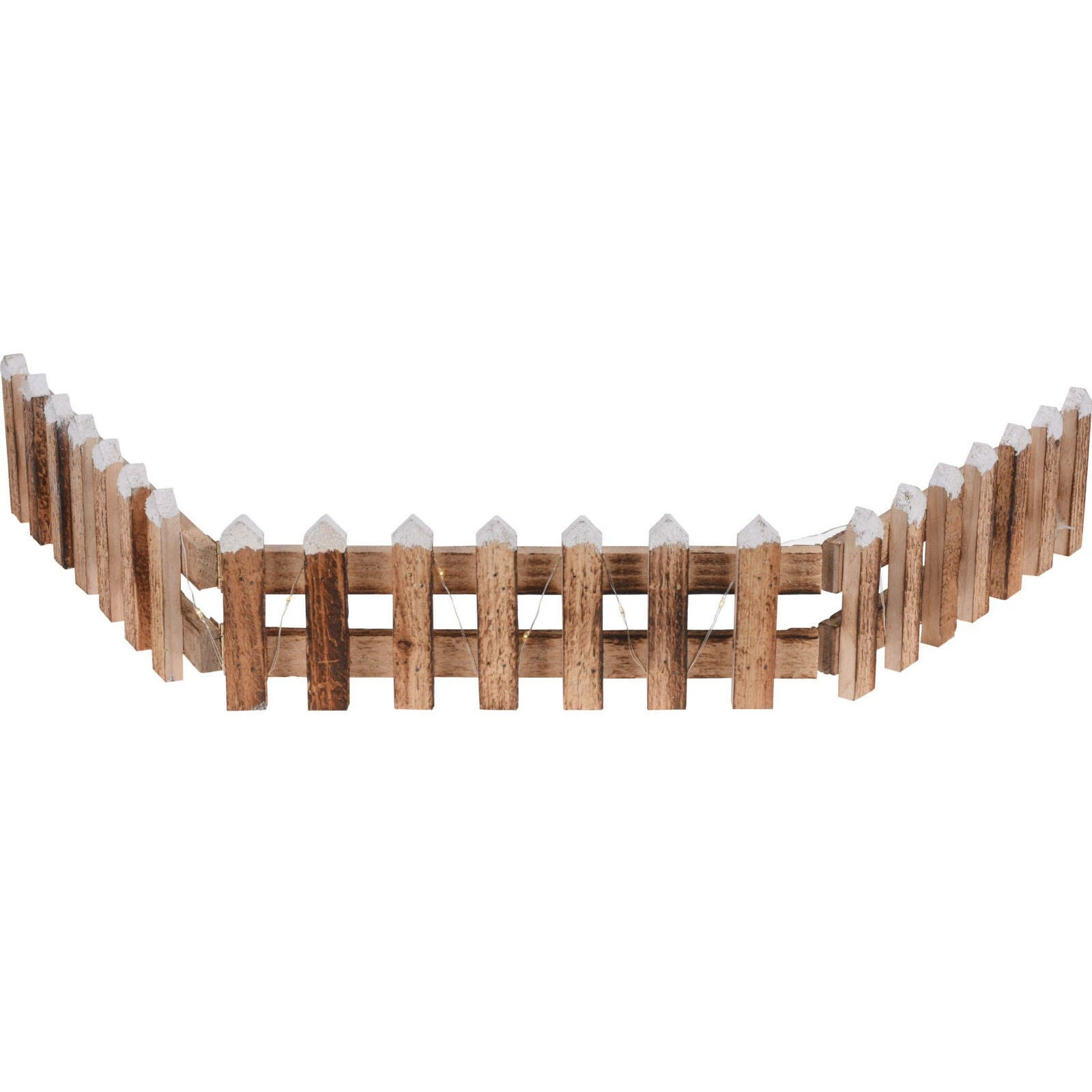 Home&Styling Collection Deko-Zaun, Weihnachtsdeko, LED, 90 cm