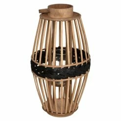 Atmosphera Créateur d'intérieur Bambuslaterne, geflochten, Ø 23 cm