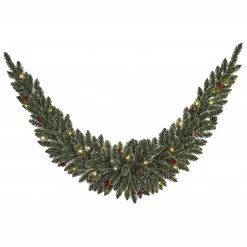 Black Box Trees Weihnachtsgirlande Swag mit LED Creston