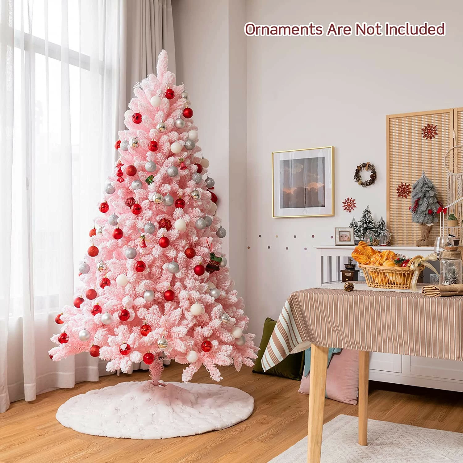 Costway 180cm Künstlicher Weihnachtsbaum – Bild 2