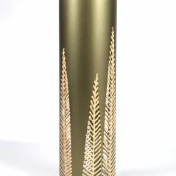 7ART Handbemalte Glasvase - Große Bodenvase aus Glas 40 cm