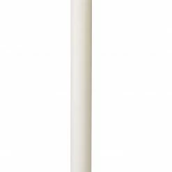 Flowforia Stabkerze Rustic wollweiß 130/22