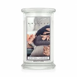 Kringle Candle Große Classic Candle Knitted Cashmere