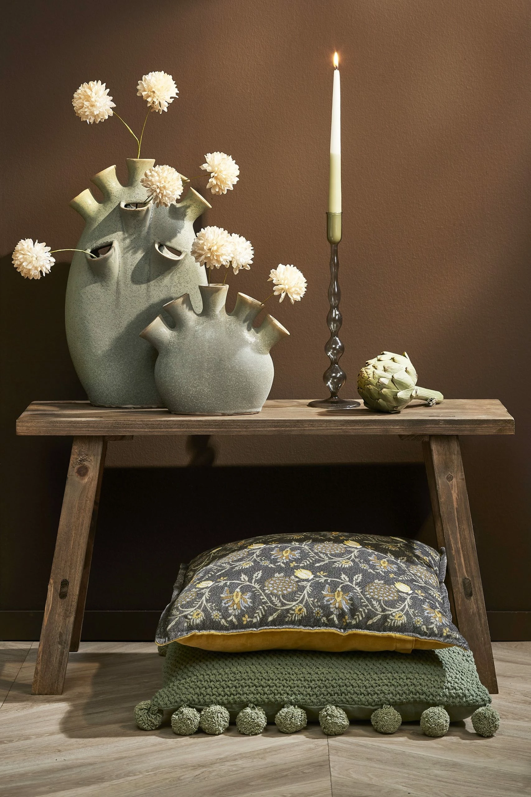 Mica Decorations Kerzenhalter Trent - 9 x 33 x 9 cm - Durchmesser: 9 cm – Bild 2