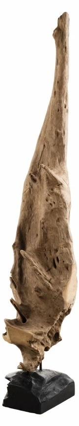 Macabane Deko-Objekt aus Teakholz Zweig – Bild 5