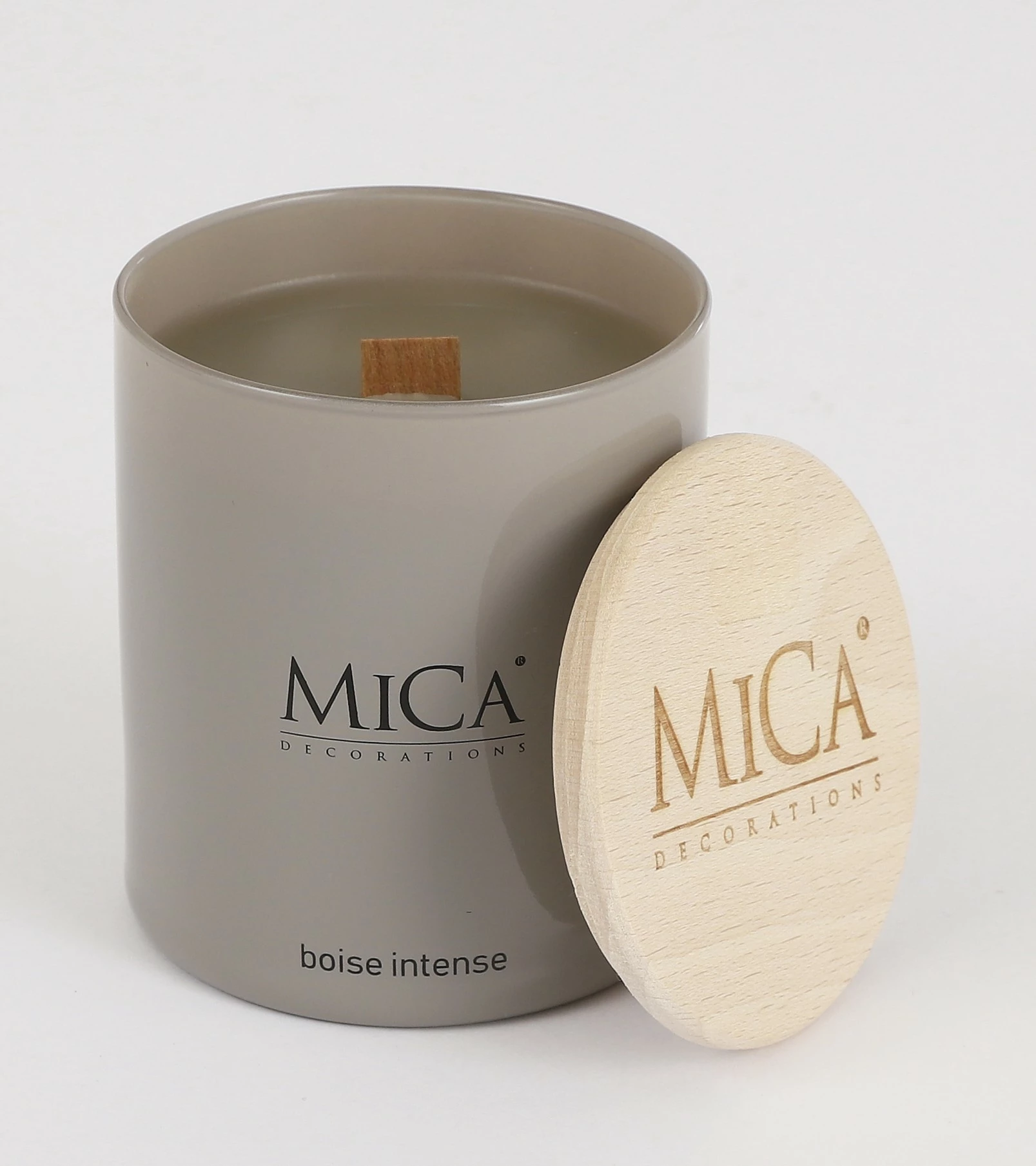 Mica Decorations Duftkerze Bois Intense - Taupe – Bild 3