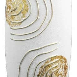 7ART Handbemalte Glasvase - Große Bodenvase aus Glas 40 cm