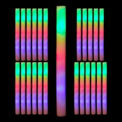 Relaxdays 24 x Leuchtstab LED