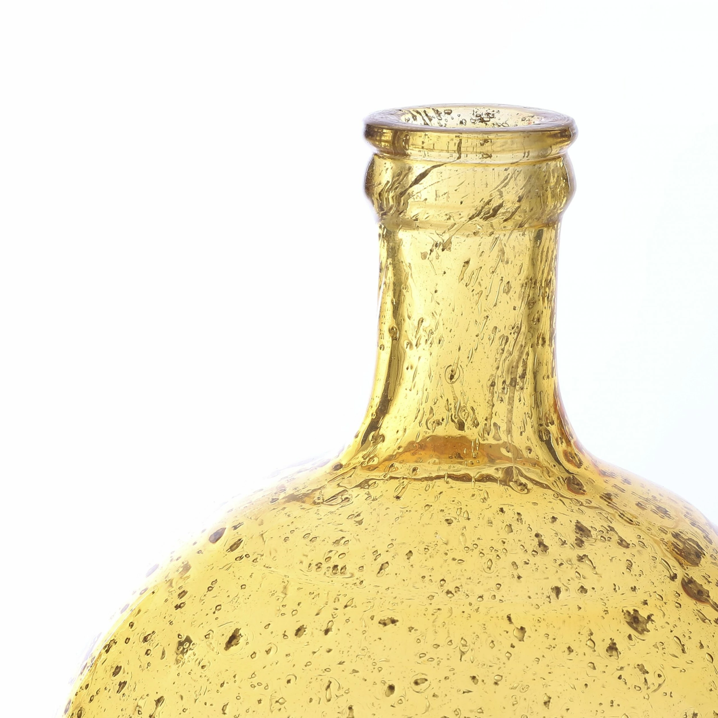 Casa Vivante Vase Modena - Gelb - 16 x 24 x 16 cm - Durchmesser: 16 cm – Bild 3