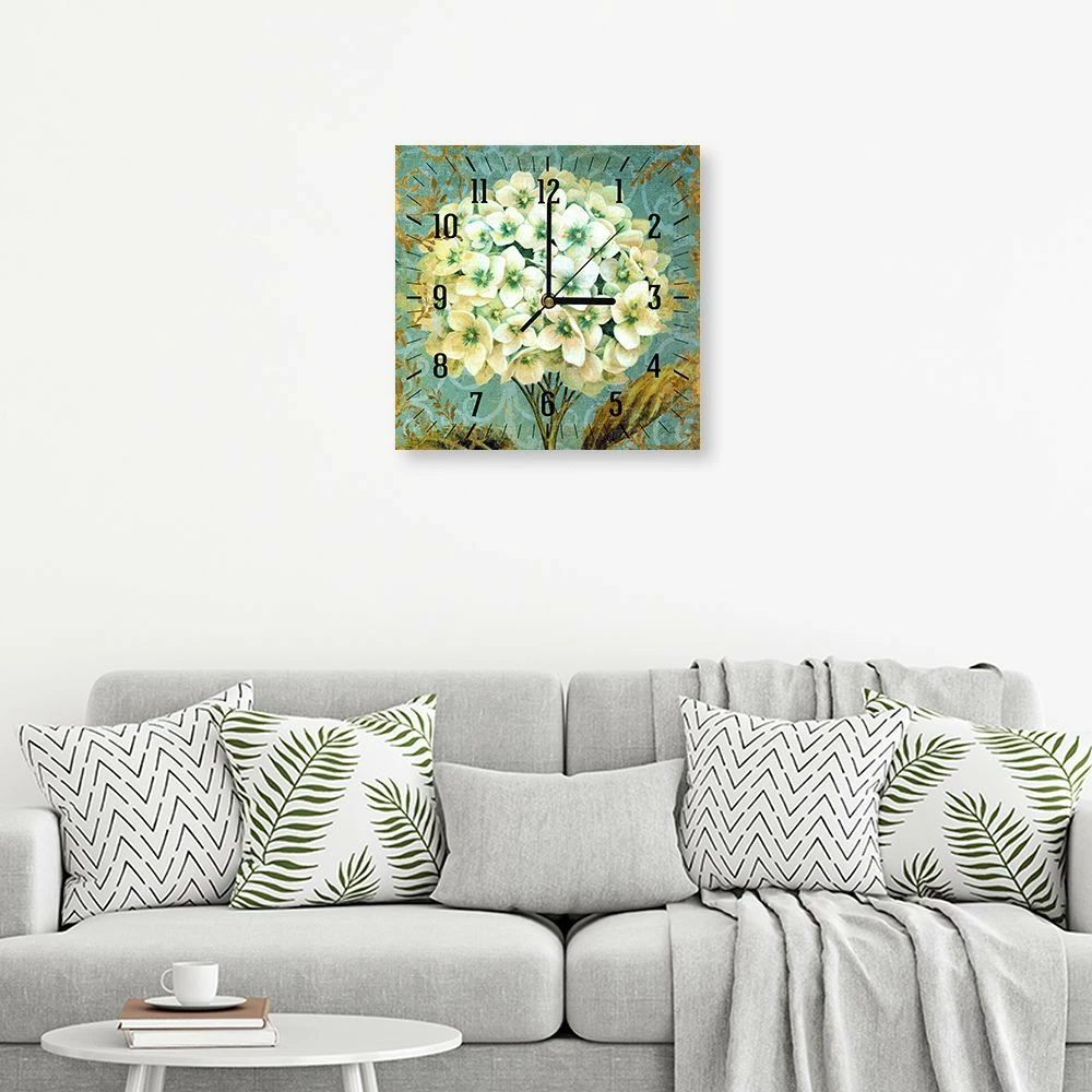 LegendArte Wanduhr - Hortensie – Bild 2