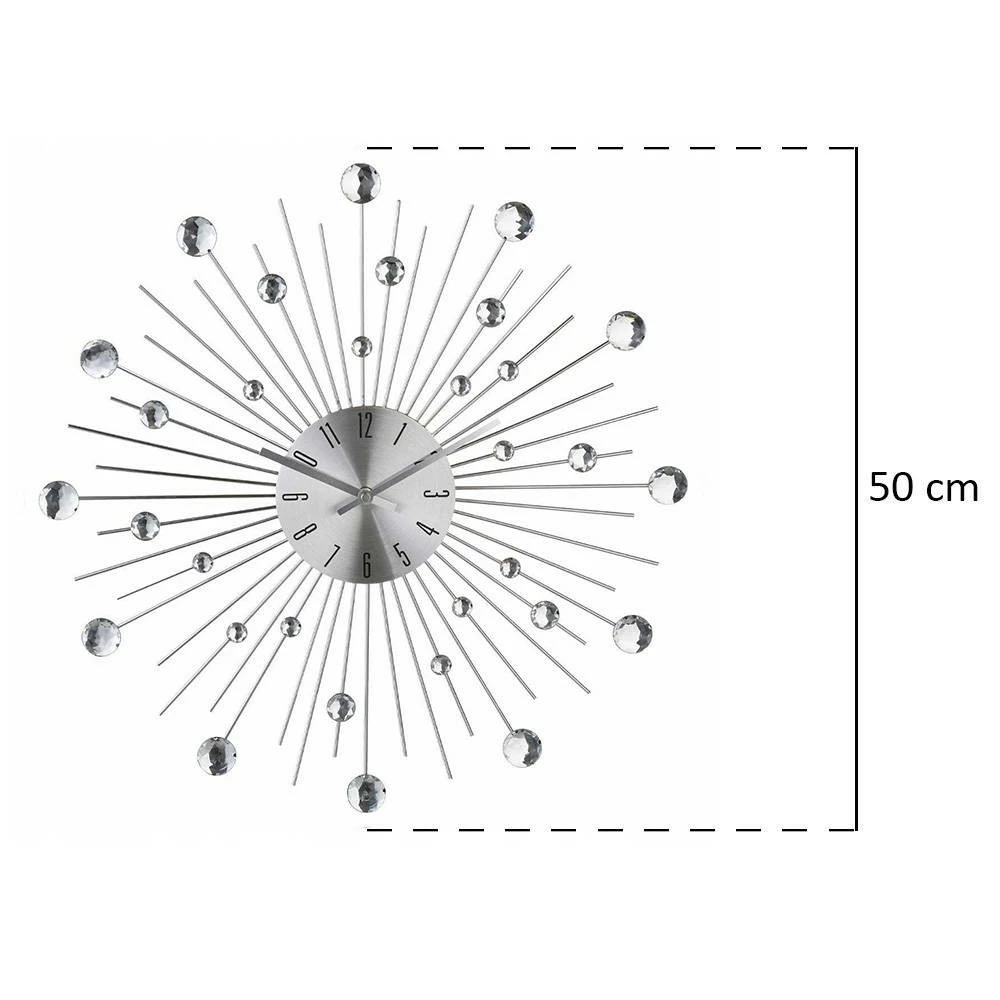 Atmosphera Créateur d'intérieur Wanduhr mit Kristallen – Bild 4