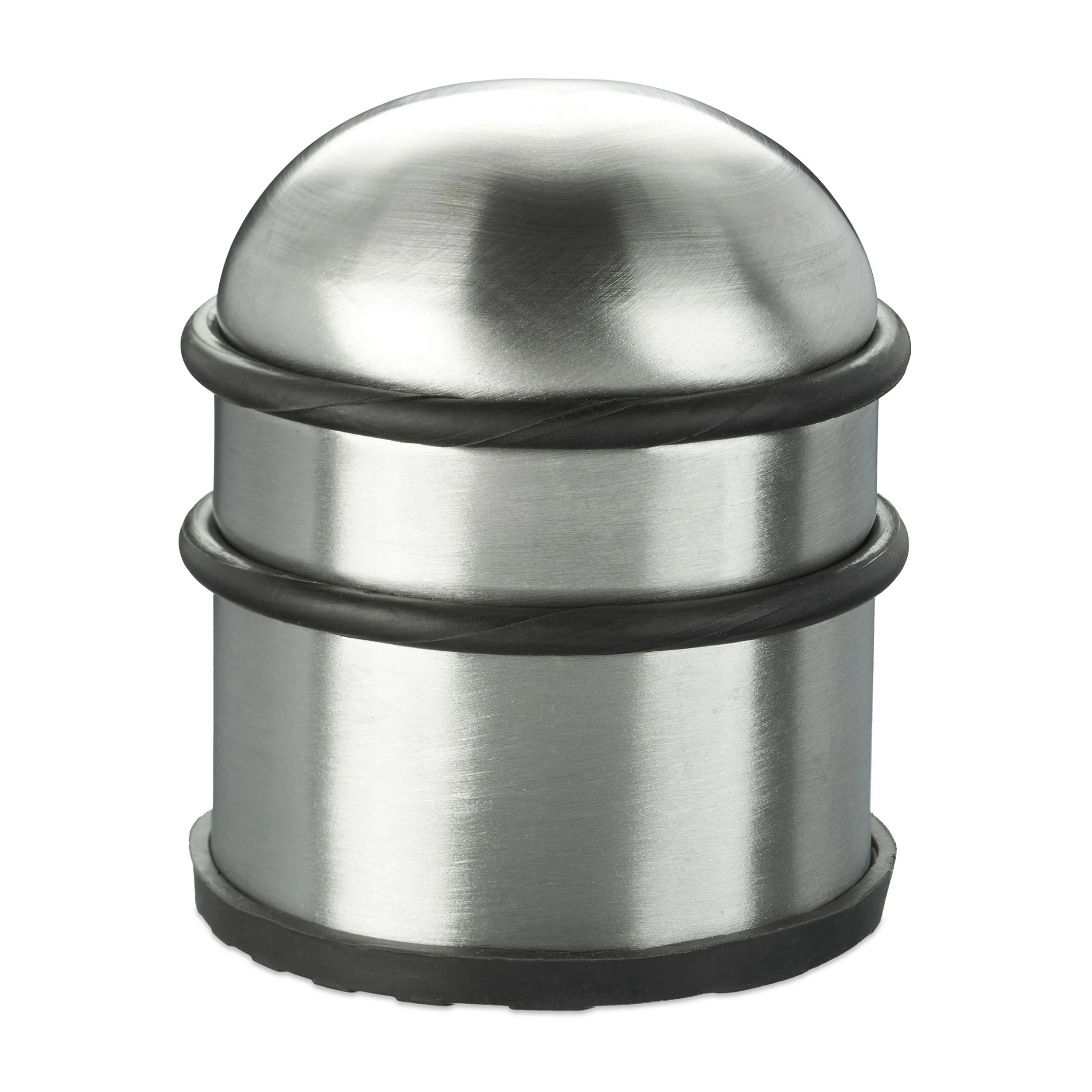 Relaxdays Türstopper Edelstahl silber