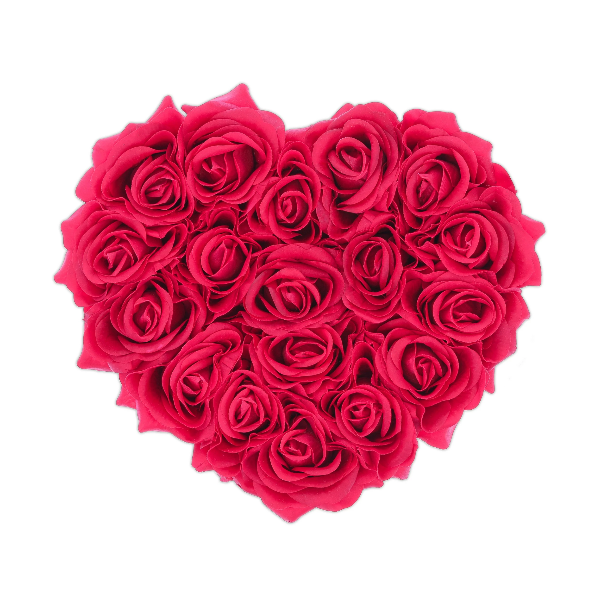 Relaxdays Weiße Rosenbox mit 18 Rosen – Bild 7