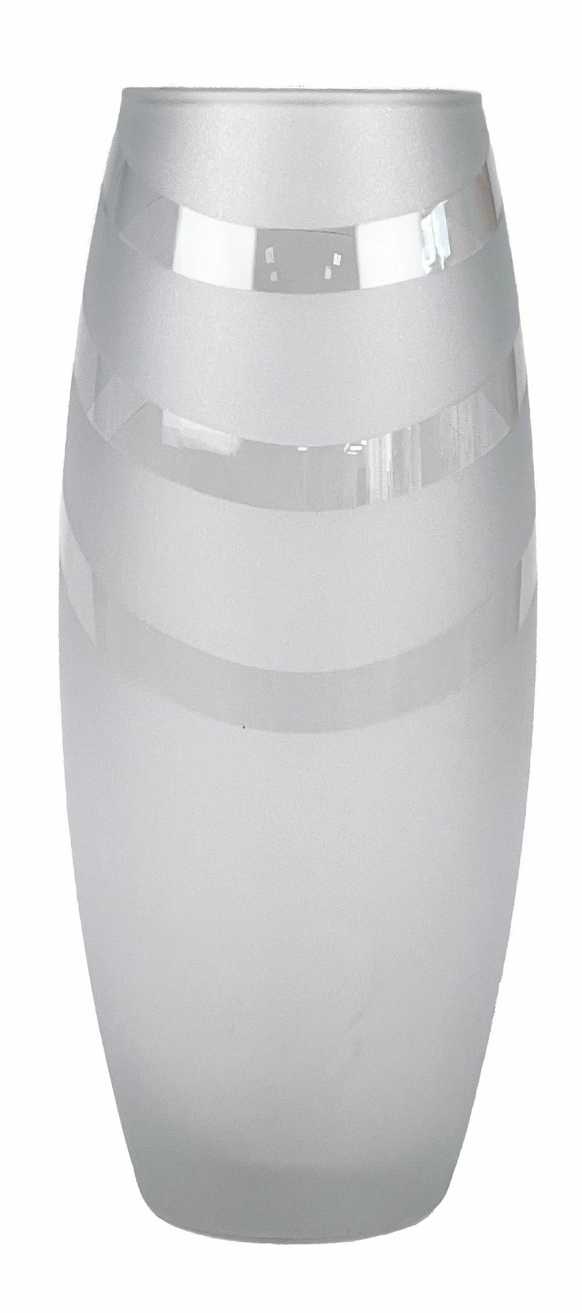 7ART Handbemalte Glasvase - Tischvase aus Glas 25 cm – Bild 4