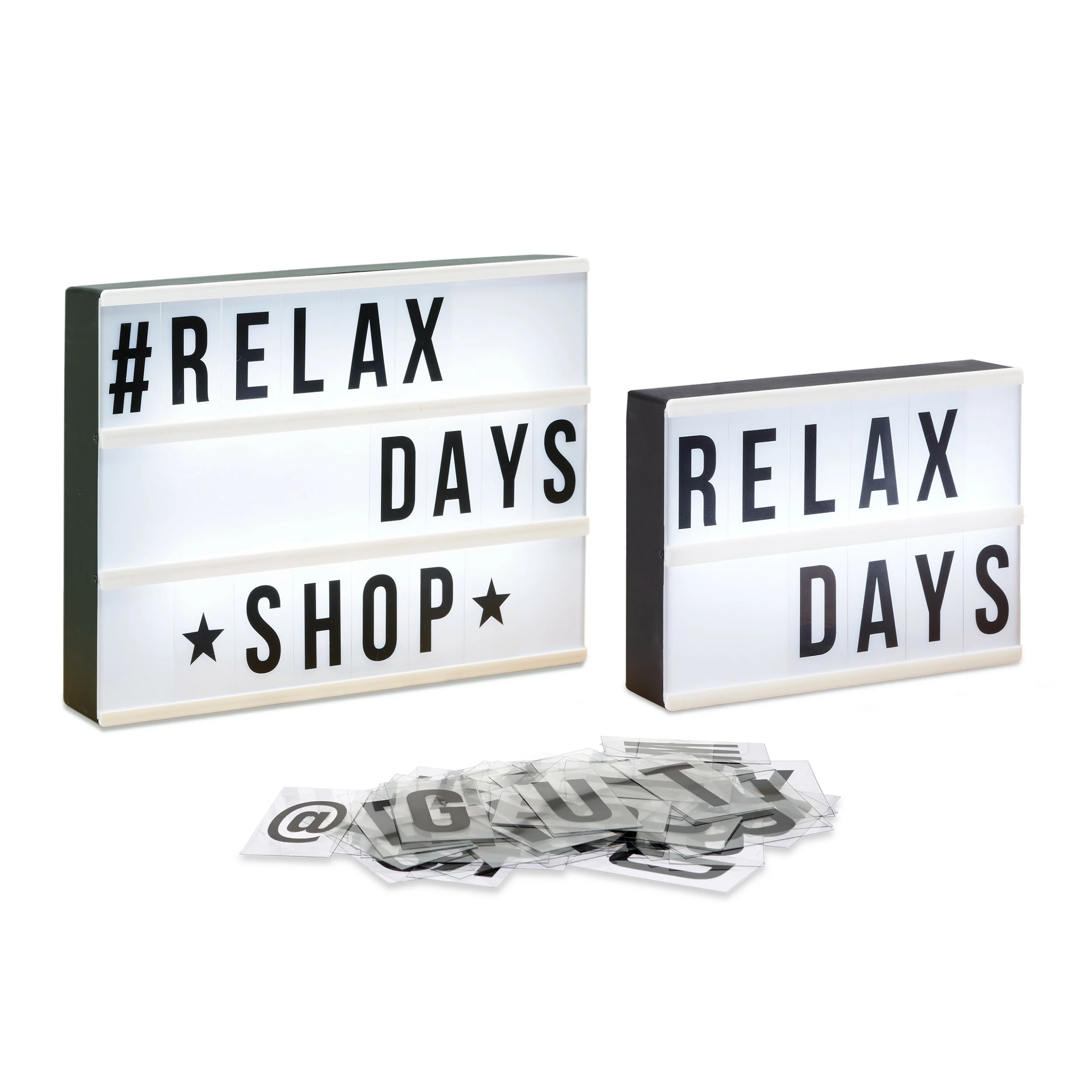 Relaxdays 2 x Light Box