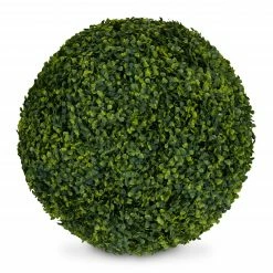 Relaxdays Künstliche Buchsbaumkugel