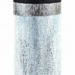 7ART Handbemalte Glasvase - Große Bodenvase aus Glas 40 cm