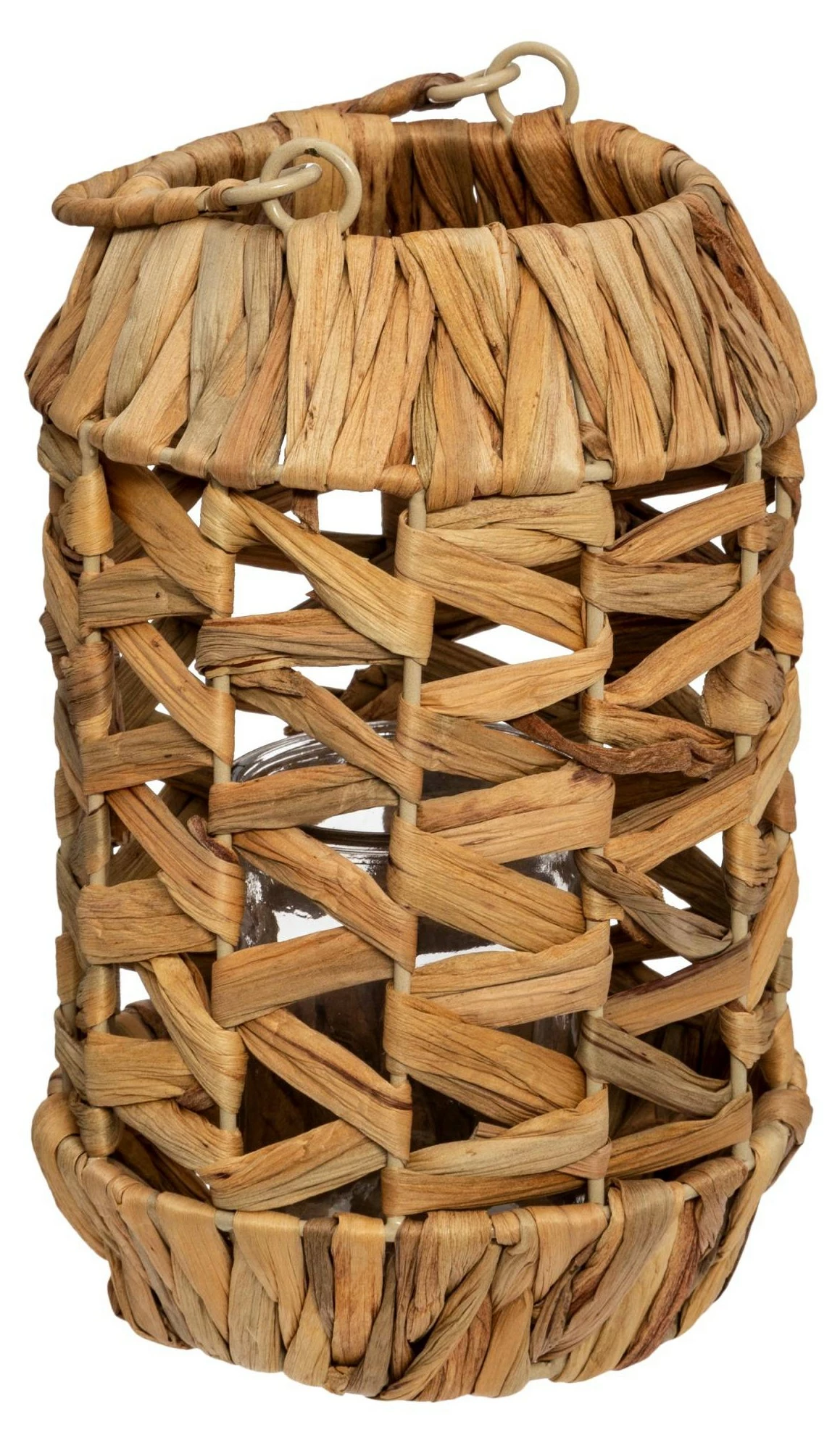 Atmosphera Créateur d'intérieur Deko-Laterne aus Wasserhyazinthe