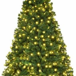 Costway 240cm LED Künstlicher Weihnachtsbaum