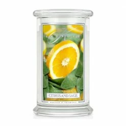 Kringle Candle Große Classic Candle Citrus and Sage