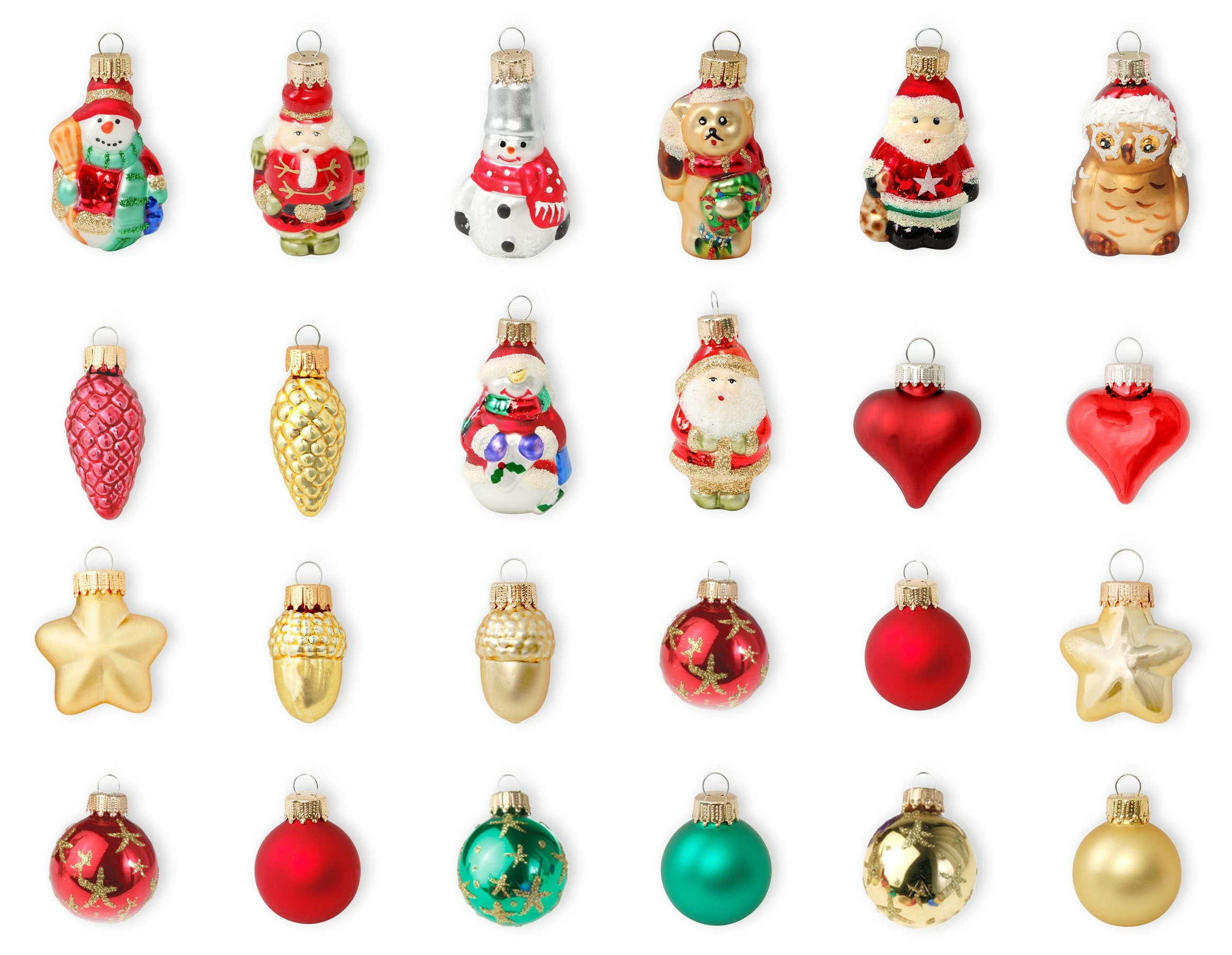 Krebs Glas Lauscha Adventskalender Haus zum Selberbauen mit – Bild 5