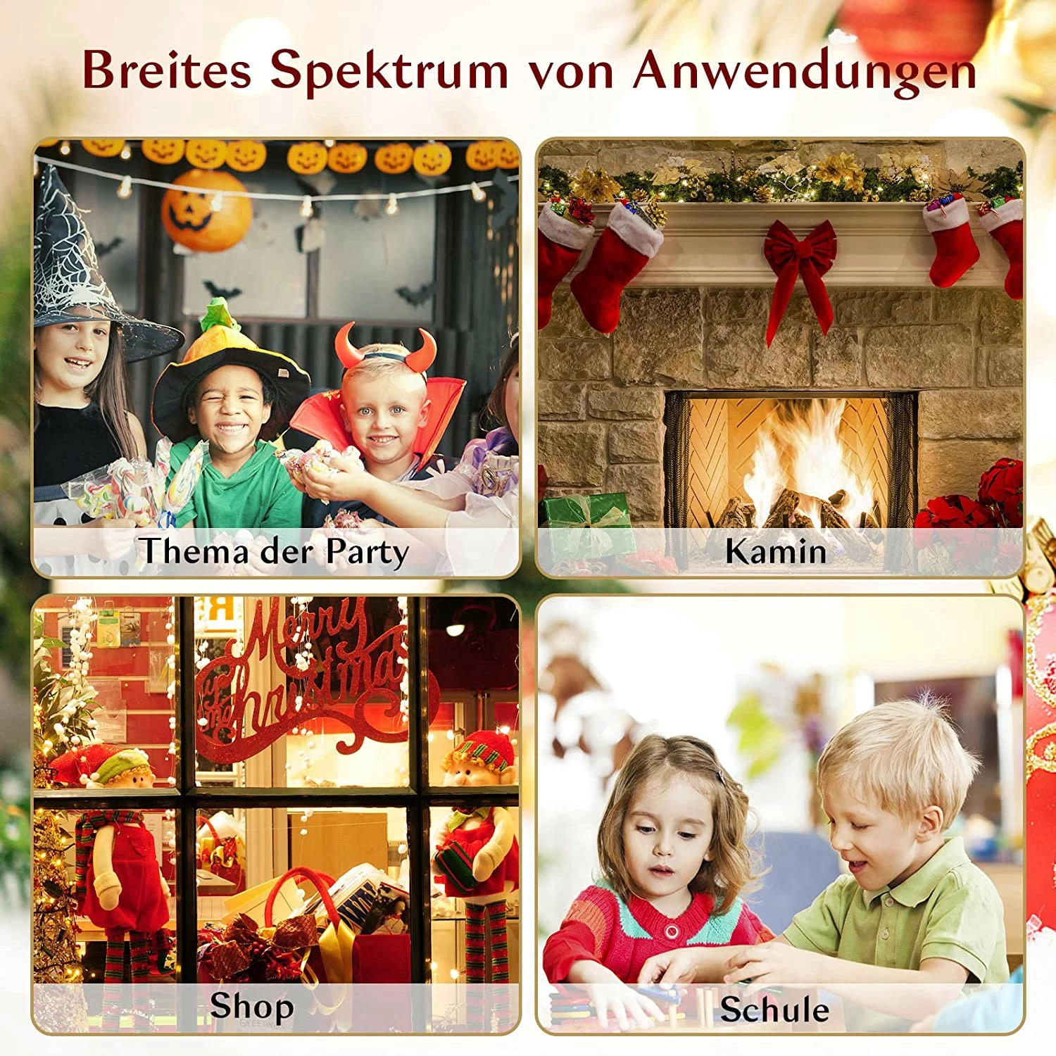 Costway 210cm Künstlicher Weihnachtsbaum – Bild 5