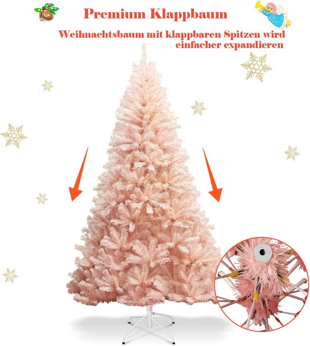 Costway 210cm Künstlicher Weihnachtsbaum – Bild 5