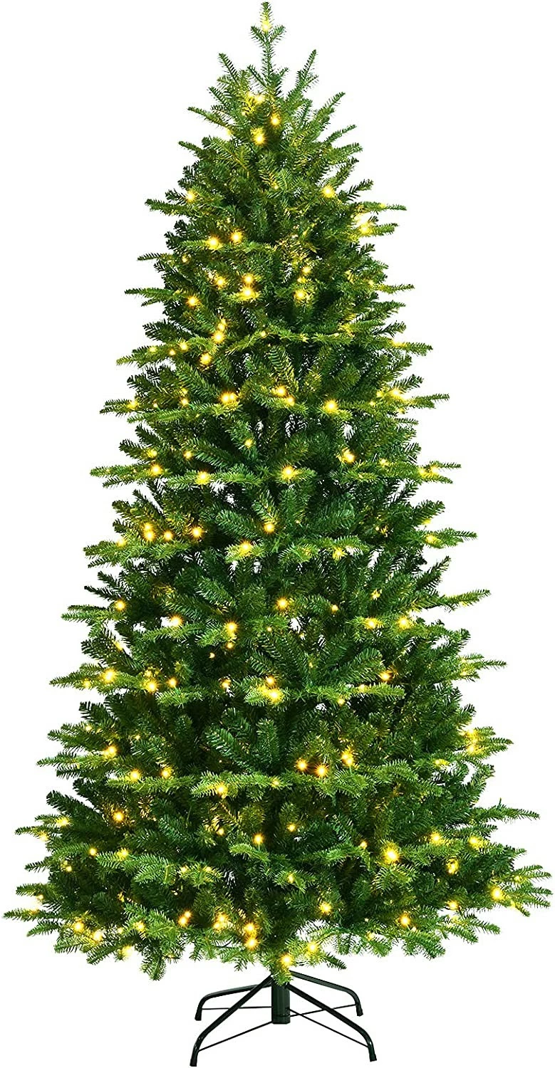 Costway 180cm LED Künstlicher Weihnachtsbaum