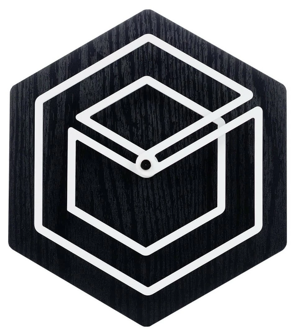 ONZENO Design Wanduhr THE CUBIC.