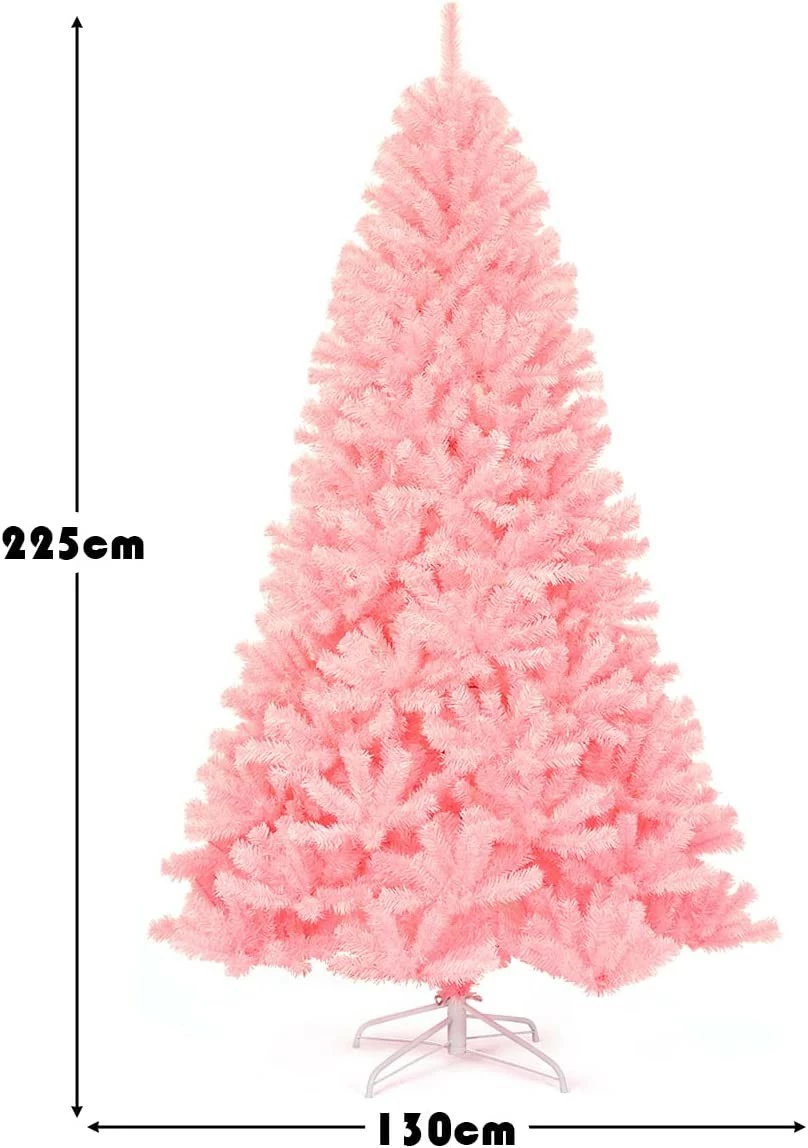 Costway 225cm Künstlicher Weihnachtsbaum – Bild 6