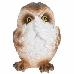 Home&Styling Collection Eulen-Figur NO HEAR, 14 cm, braun