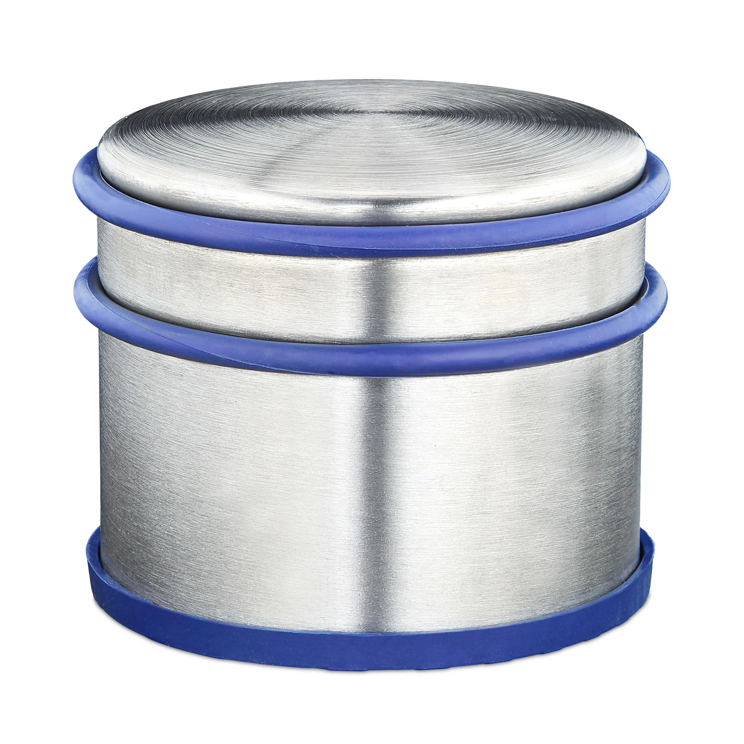 Relaxdays 10 x Türstopper Edelstahl silber-blau – Bild 5