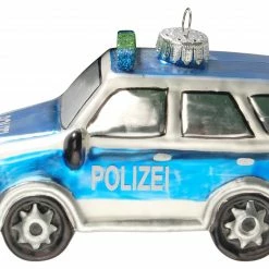 Krebs Glas Lauscha Deutscher Polizei SUV 12cm aus Glas