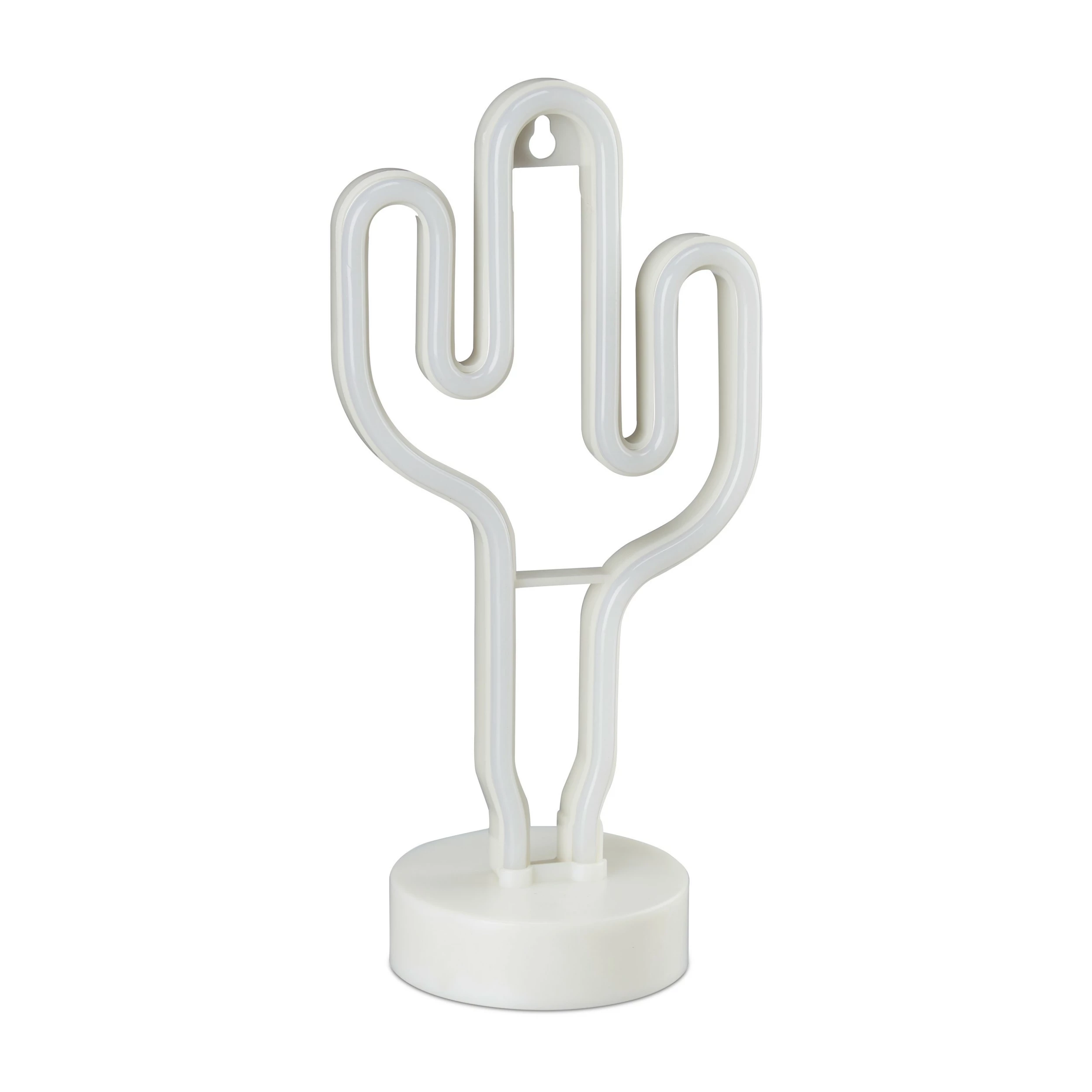 Relaxdays 5 x LED Neonlicht Kaktus - Grün - 15 x 29 cm – Bild 5