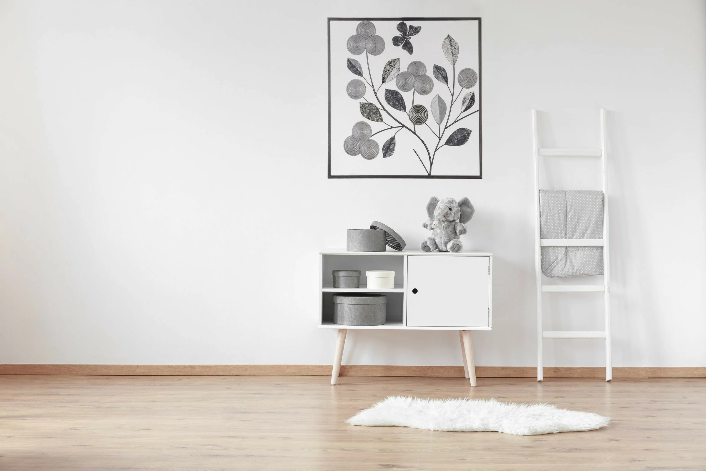 Atmosphera Créateur d'intérieur Metallbild mit Blumenmotiv – Bild 2