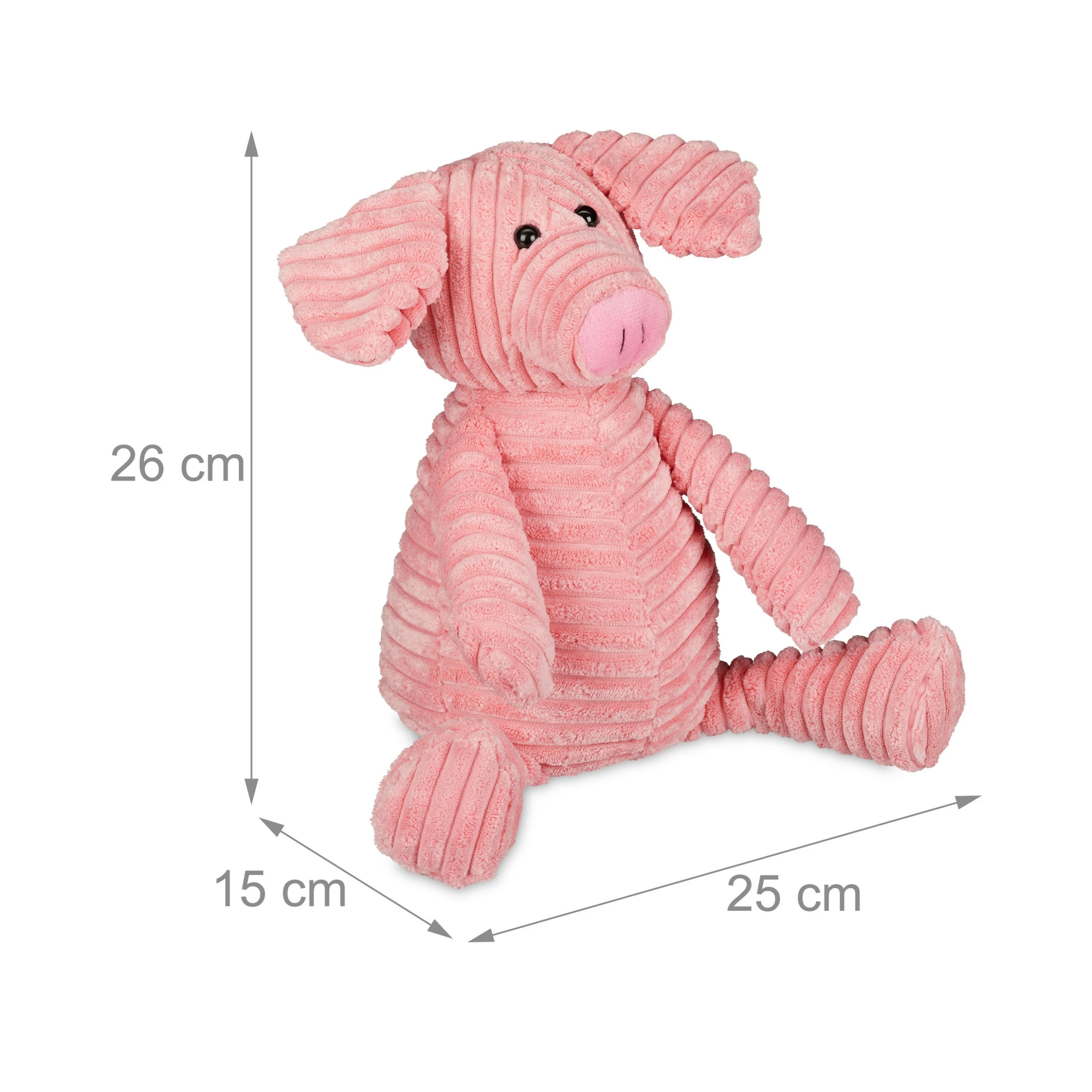 Relaxdays Türstopper Schwein sitzend – Bild 7