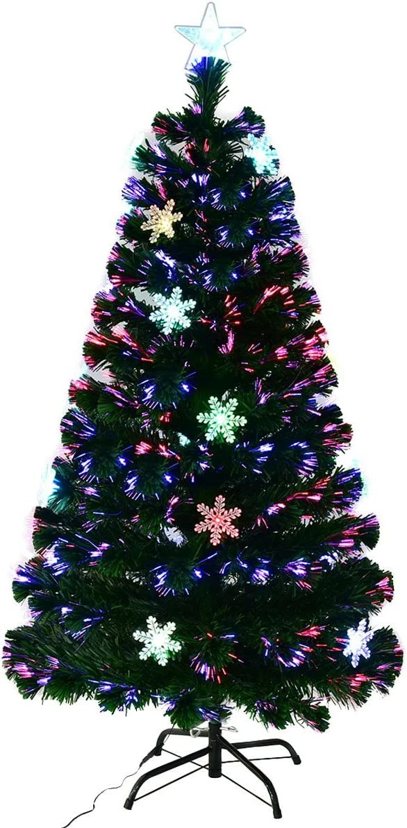 Costway 150cm LED Künstlicher Weihnachtsbaum