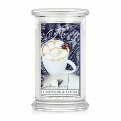 Kringle Candle Große Classic Candle Cashmere & Cocoa