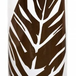 7ART Handbemalte Glasvase - Große Bodenvase aus Glas 40 cm