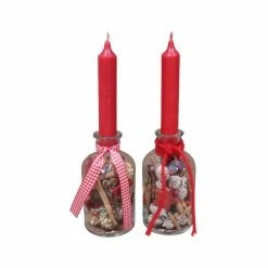 Flowforia Fläschchen mit Kerze sortiert