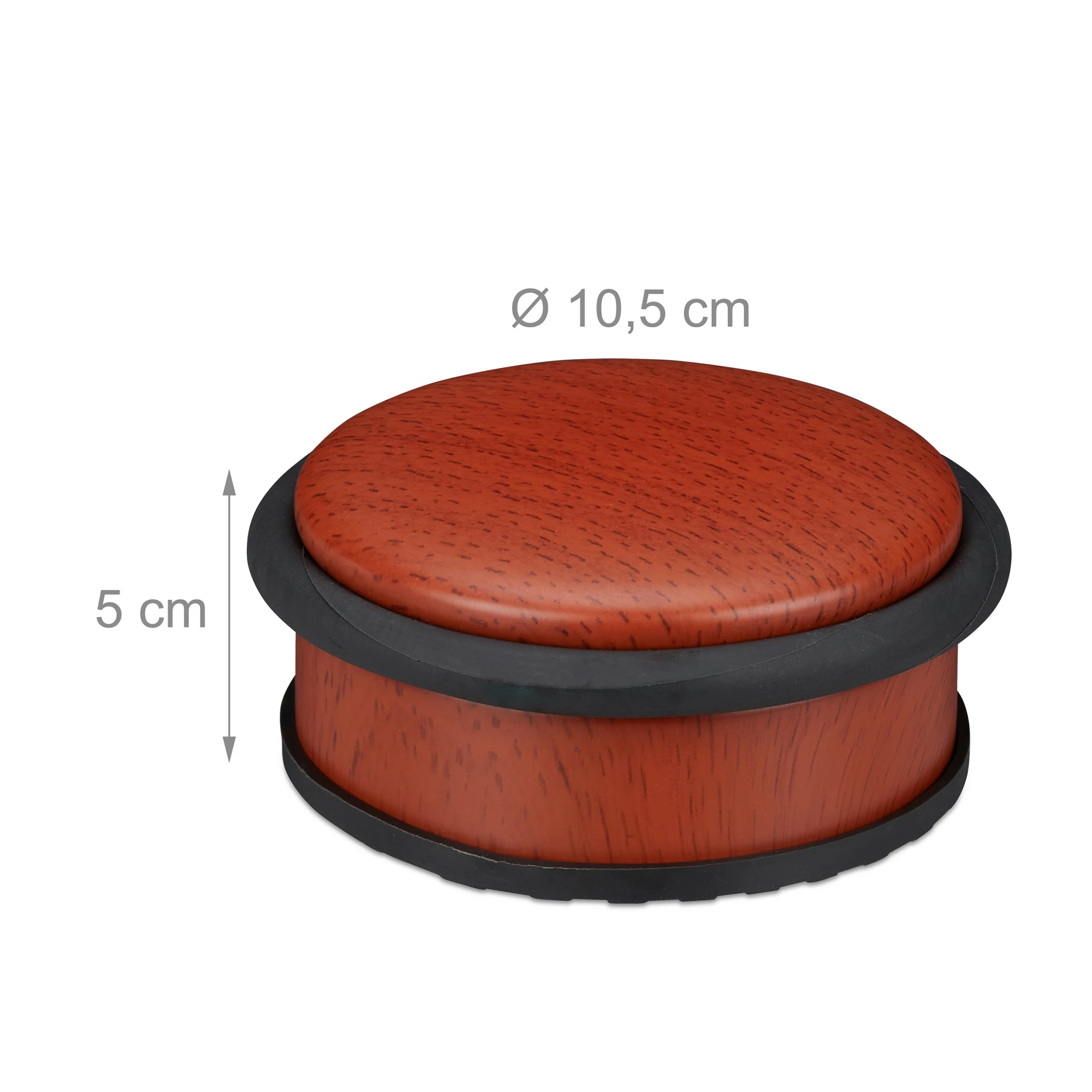 Relaxdays 10 x Türstopper Holzoptik – Bild 8