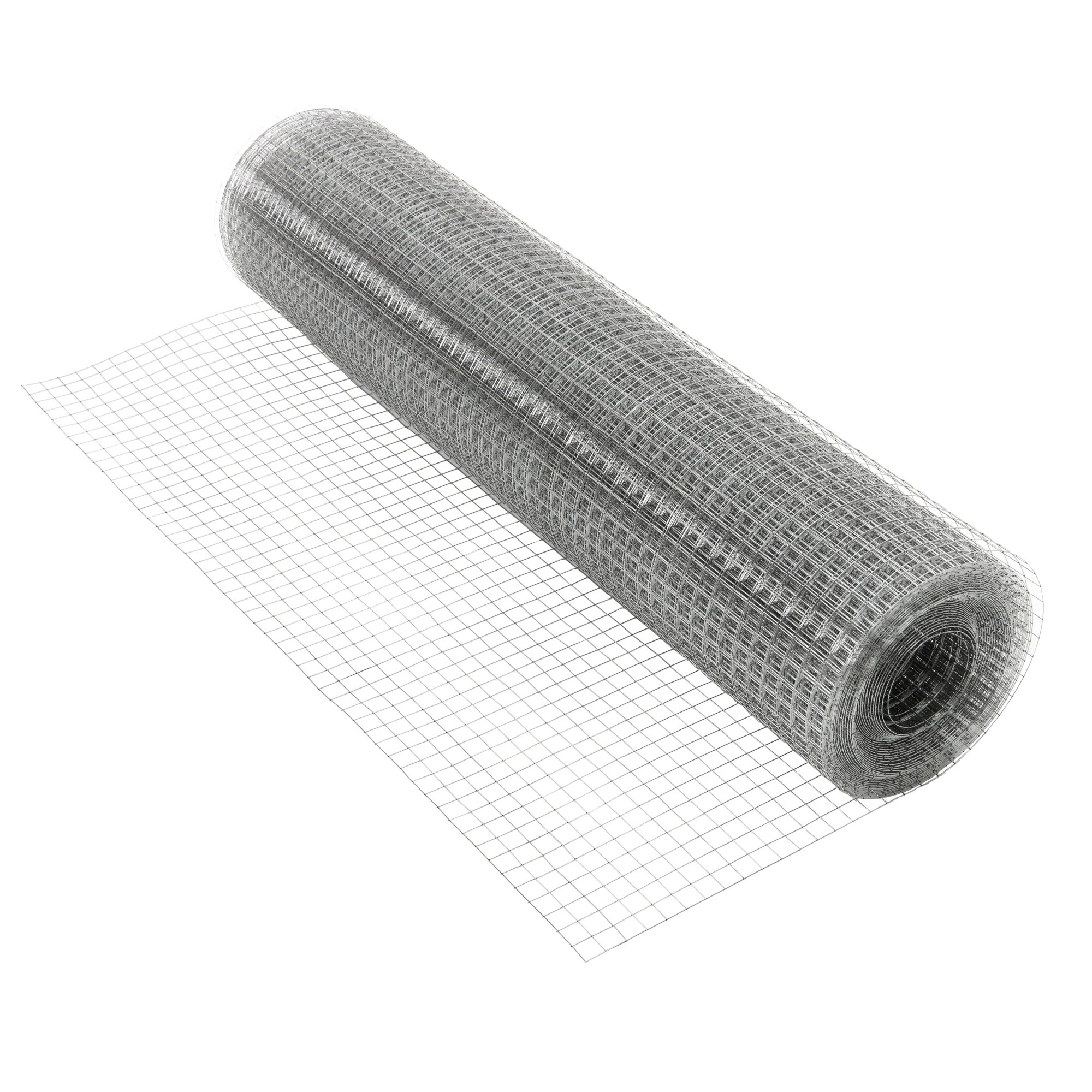 ECD Germany Volierendraht Silber 1,05 mm Länge 25 m - Grau - 28 x 100 x 2500 cm