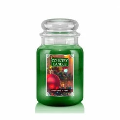 Country Candle Large Jar Christmas Is Here