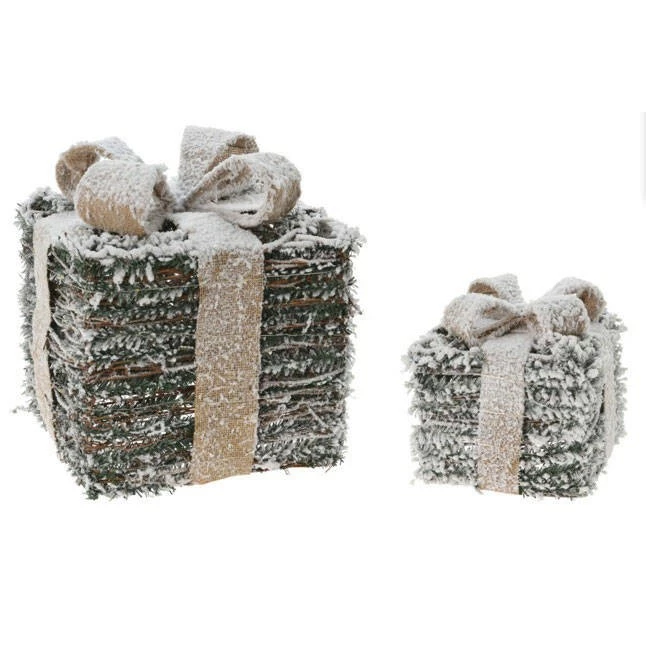 Home&Styling Collection Weihnachtsdeko GESCHENKE, 3er-Set, LED – Bild 2